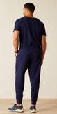 Drew Cargo Stretch Jogger Scrub Pant Back Plus